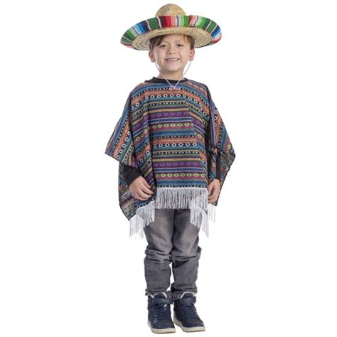 Shop Dress Up America Boys Mexican Poncho Costume Free Shipping On