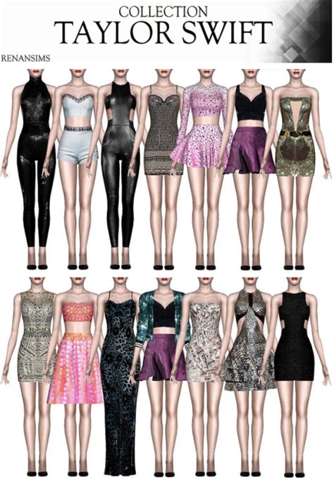 Sims 4 Ropa Para Mujer Mods Moda Y Estilo