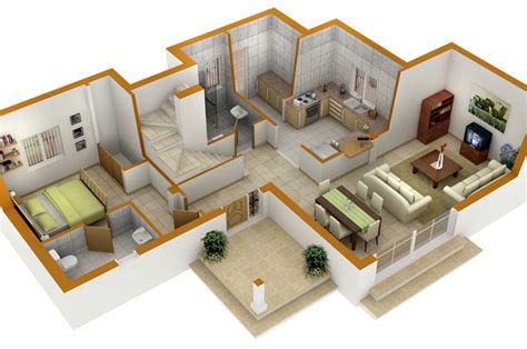 3d Duplex House Floor Plans That Will Feed Your Mind Decor Units