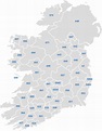 A phone-map of Ireland : r/MapPorn