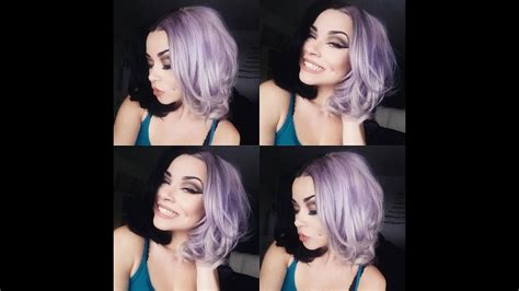 To achieve white/platnium/palest purple hair! Toning Your Hair Using Manic Panic Virgin Snow - YouTube