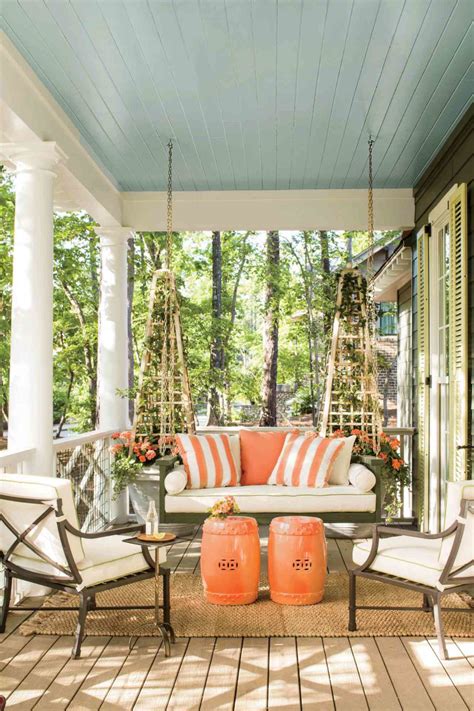 What Color Should A Porch Ceiling Be Painted Shelly Lighting