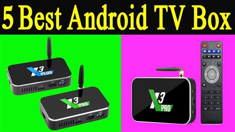 Top 5 Best Android Tv Box Review 2021 Youtube