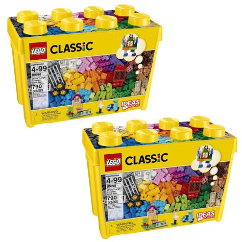 Lego 10698 Classic Creative Bricks Kids 790 Piece Building Box Sets 2