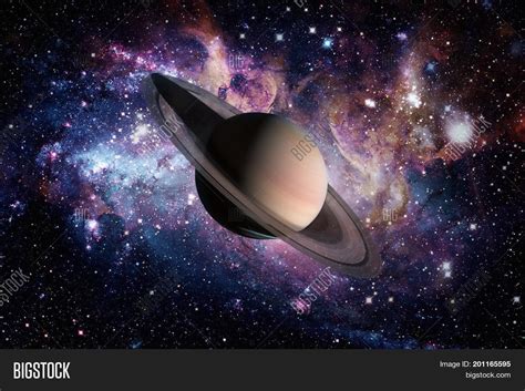 Solar System Saturn Image And Photo Free Trial Bigstock
