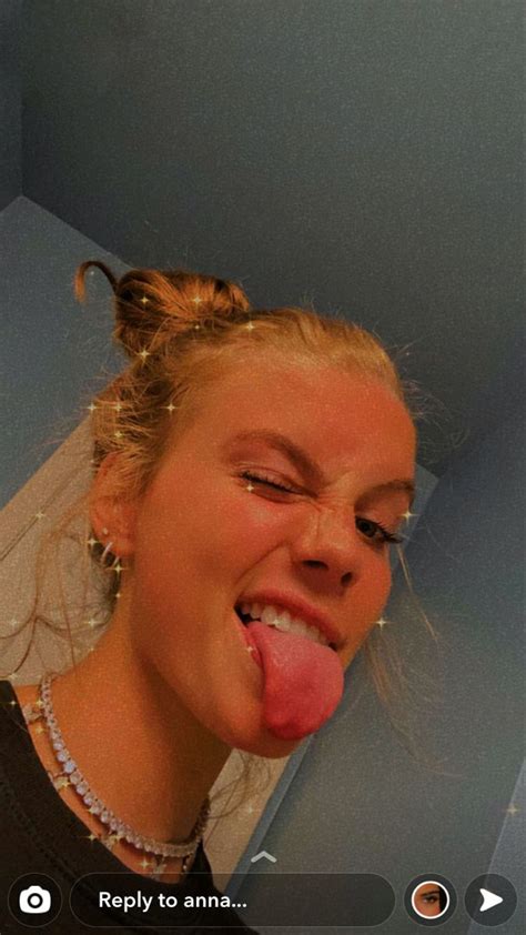 Anna Shumate 😛 I Love Girls Long Tongue Girl Snapchat Selfies Future Girlfriend Anna