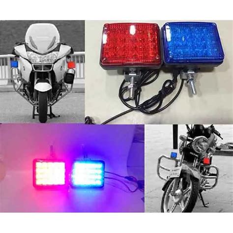 Led Front Lamp Police Motorcycle Strobe Light Buy Police Motorcycle