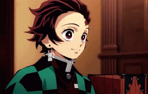 Kamado Tanjirou Surprised Gif Kamado Tanjirou Surprised Blush Discover Share Gifs