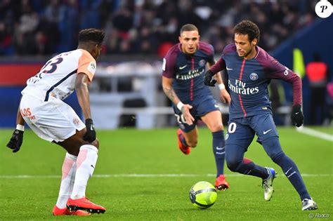 Neymar Jr Lors Du Match Psg Montpellier à Paris Le 27 Janvier 2018