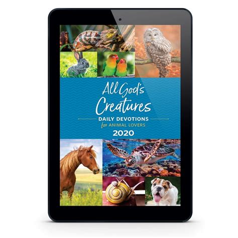 All Gods Creatures 2020 Daily Animal Devotions Guideposts