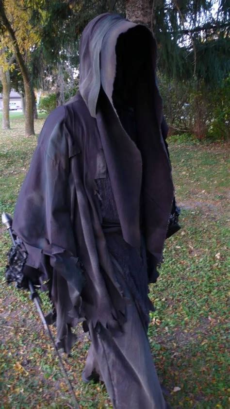 Double Hooded Robe Grim Reaper Halloween Reaper Costume Grim Reaper