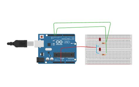 Circuit Design Arduino Led Blink Tinkercad