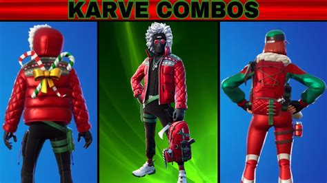 Best Karve Skin Combos Karve Overview And Combos Fortnite Christmas