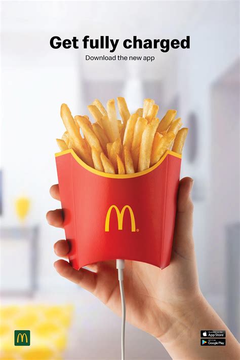 McDonald S Outdoor Advert By TBWA McDonalds New App Ads Of The World Mcdonalds Gift