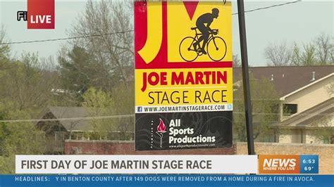 Joe Martin Stage Race Starts In Fayetteville Youtube