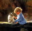 Children Oil Painting 33 Day Day Paint | Painting for kids, Art, Cat art