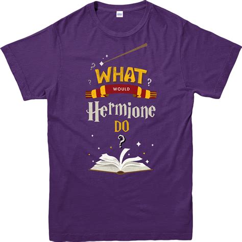 Harry Potter T Shirtwhat Would Hermione Dofinal Bookadult And Kids