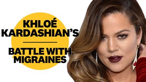 Khloé Kardashian Talks Painful Migraines Mom Guilt And Finding Relief