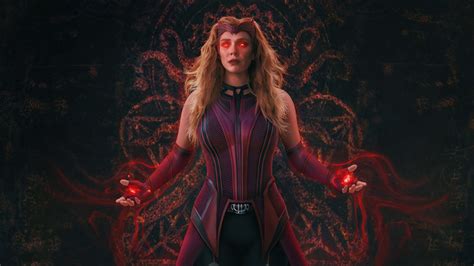 Scarlet Witch Wanda Vision Full Power Hd Wandavision Wallpapers Hd