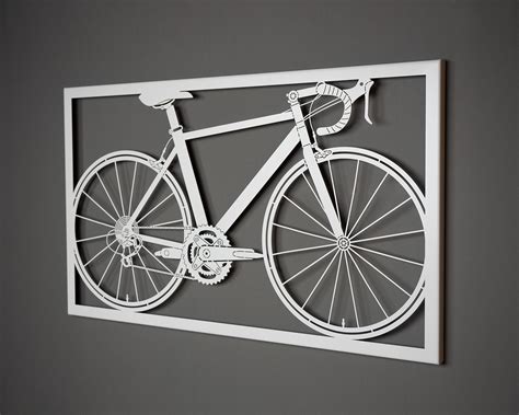 Bicycle Metal Wall Art Cycling Art Metal Wall Decor Bike Etsy