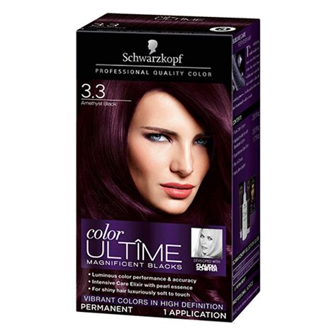 Schwarzkopf Color Ultime Magnificent Blacks Permanent Hair Color 33