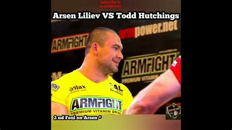 Arsen Liliev Vs Todd Hutchings Supermatch 2012armfightarmwrestling