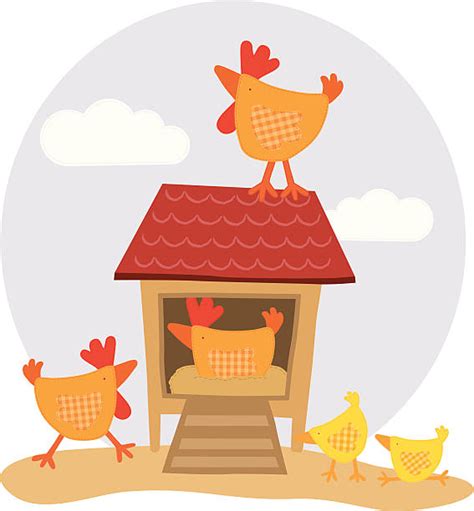 Chicken Coop Illustrations Royalty Free Vector Graphics And Clip Art
