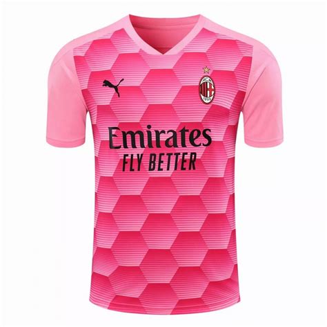 Vintage puma italy italia mens xl soccer jersey football shirt futbol kit calcio. AC Milan Goalkeeper Jersey Pink 2020 2021 | Best Soccer Jerseys