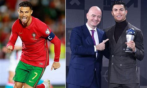 Cristiano Ronaldo Picks Up Special Award As Fifa Celebrate Portuguese