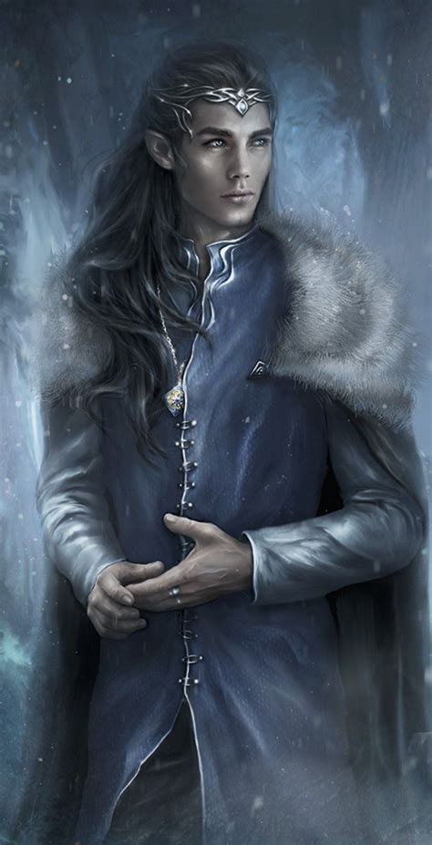 Fingolfin Elves Fantasy Elf Art Character Portraits