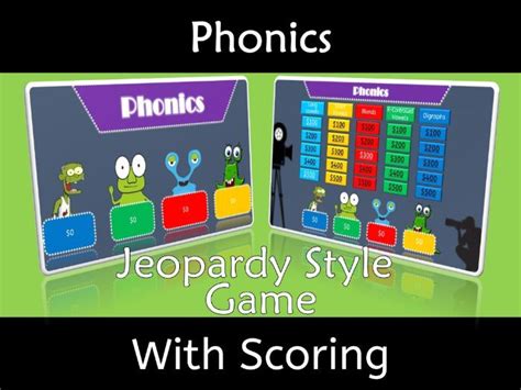 Phonics Jeopardy Teaching Resources Phonics Phonics Books Phonics