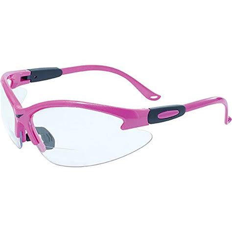 Global Vision Cougar Bifocal Lab Safety Glasses Dark Pink Frame And Clear Lenses Pricepulse