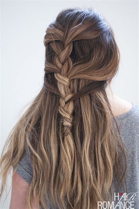 To keep it from looking too messy, pin some of the longer layers into the now you know how to french braid your hair your own hair in five easy steps. Loose French braid tutorial for long hair - Hair Romance