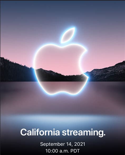 Apple Confirms California Streaming Event For September 14 2021 · Inthrill