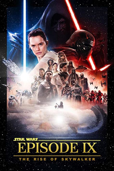 Poster Star Wars The Rise Of Skywalker 2019 Poster Star Wars