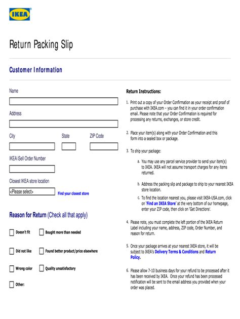 Return Slip Form Fill Out And Sign Printable Pdf Template Airslate