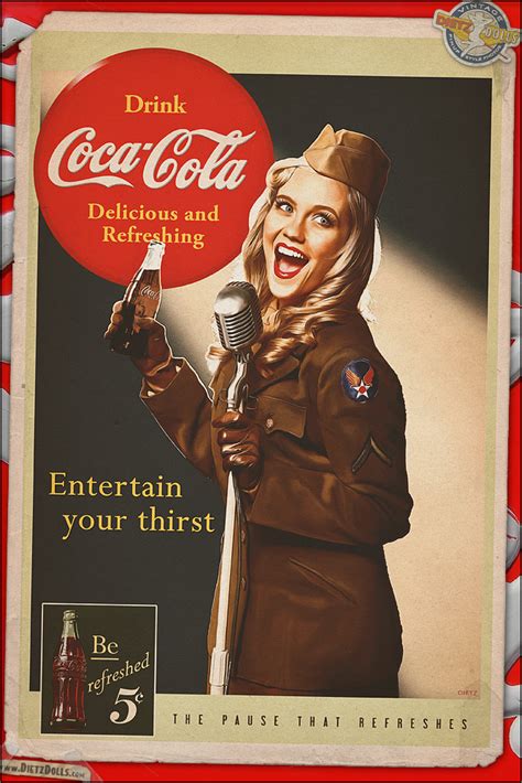 Pinups Coca Cola By Warbirdphotographer On Deviantart