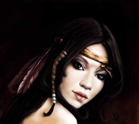 Native American Princess By Seamanarts On