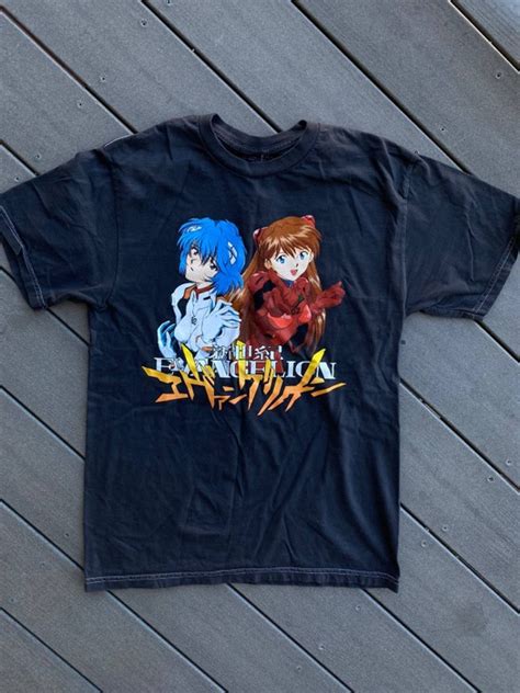 Urban Outfitters Uo Neon Genesis Evangelion Tee Grailed