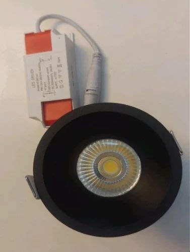 Round 12W Black LED COB Light For Indoor At Rs 550 Piece In Rajkot