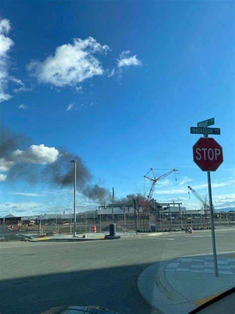 Firefighters Respond To Fire At Tesla Fremont Factory Zerohedge