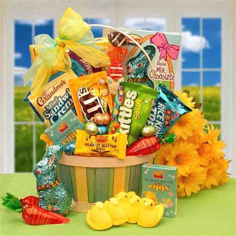 Therefore, you need to fill your basket with presents that will cater for their different needs. Easter Sweets N Treats Gift Basket | Easter Gifts ...