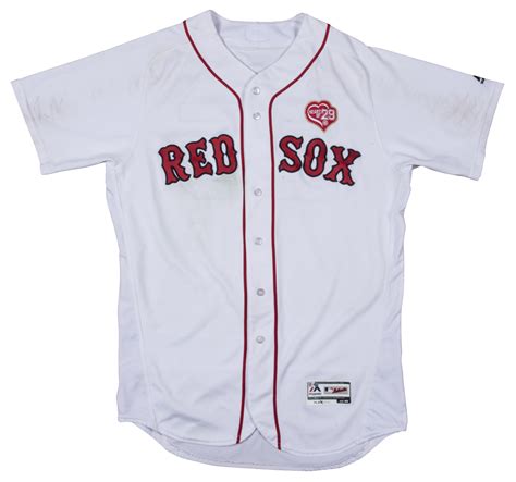 Lot Detail 2016 Jackie Bradley Jr Game Used Boston Red Sox Home