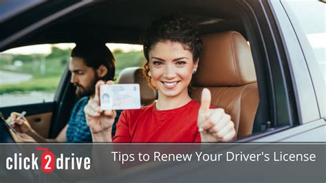 Tips To Renew Your Drivers License Click 2 Drive