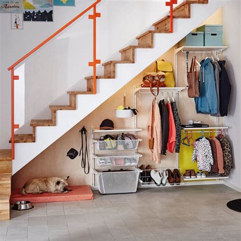 10 Ideas To Maximize Your Under Stairs Storage With Ikea