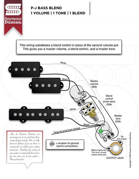 Installing pickups wiring diagrams for bass & guitar. I need wiring help for a PJ bass | TalkBass.com