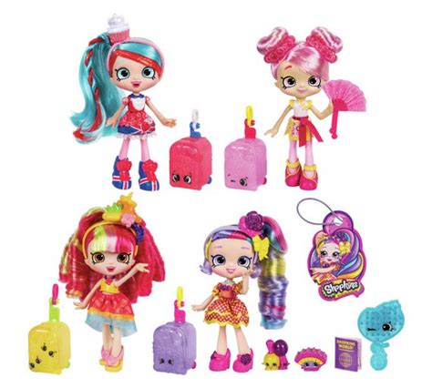 New Shopkins Shoppies 4 Doll Pack Shoppies Are A Range Of Fabulously
