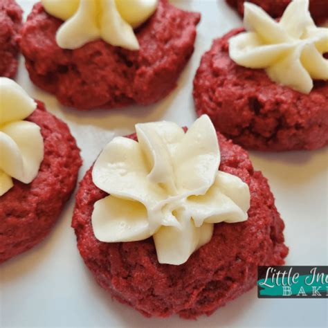 Delightful Red Velvet Thumbprint Cookies With Cream Cheese Frosting