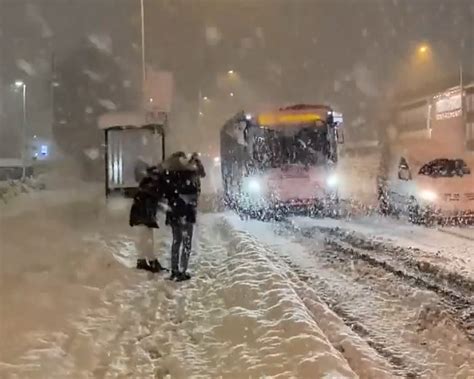 Heavy Snowfall Creates Winter Wonderland In Stockholm Sweden