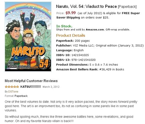 Khairuls Anime Collections Naruto Manga Volume 58 48 From Amazon
